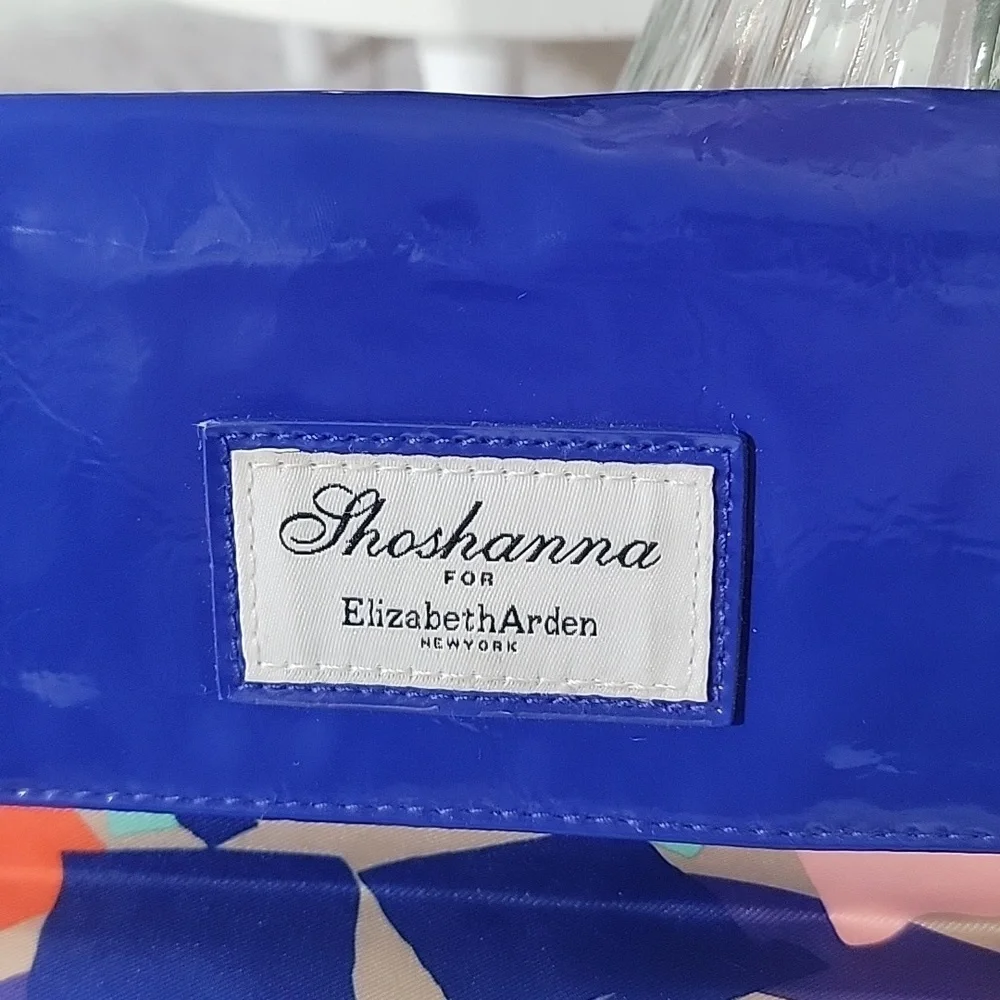 Shoshanna For Elizabeth Arden Cosmetic Makeup Toiletries Travel Bag